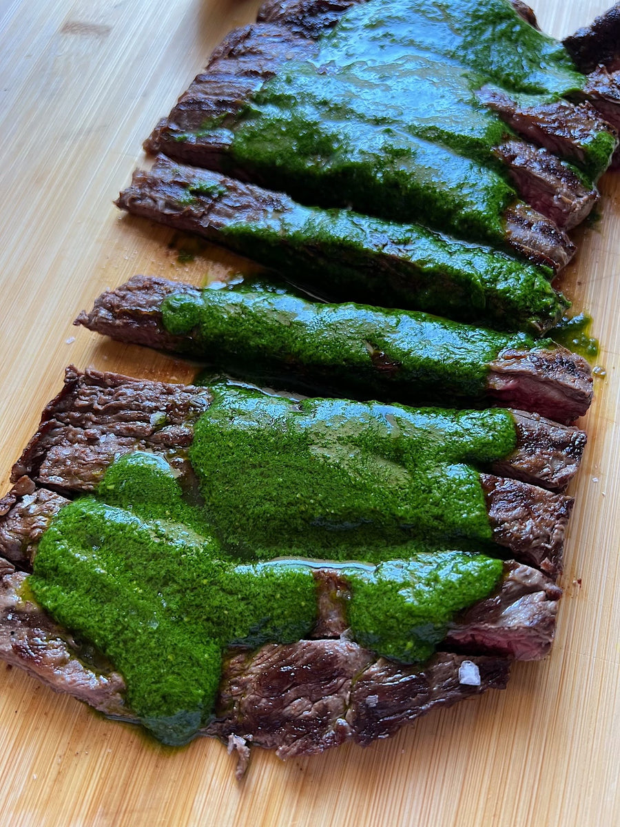 Beef Bavette with Mojo Verde – Australian Meat Emporium