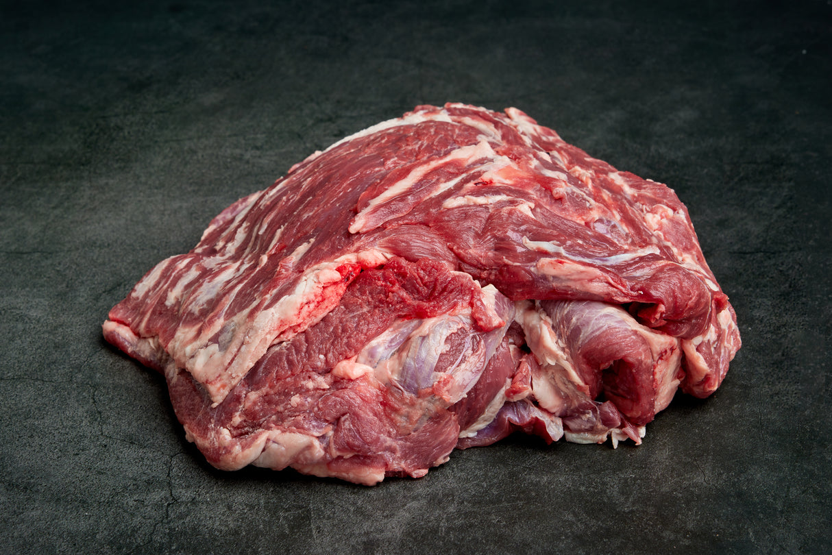 goat shoulder butterflied