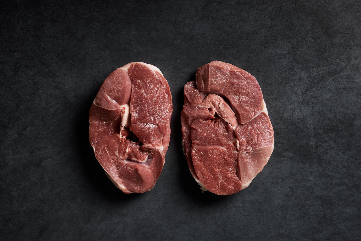 Grass Fed Lamb Leg Steak $24.99/KG