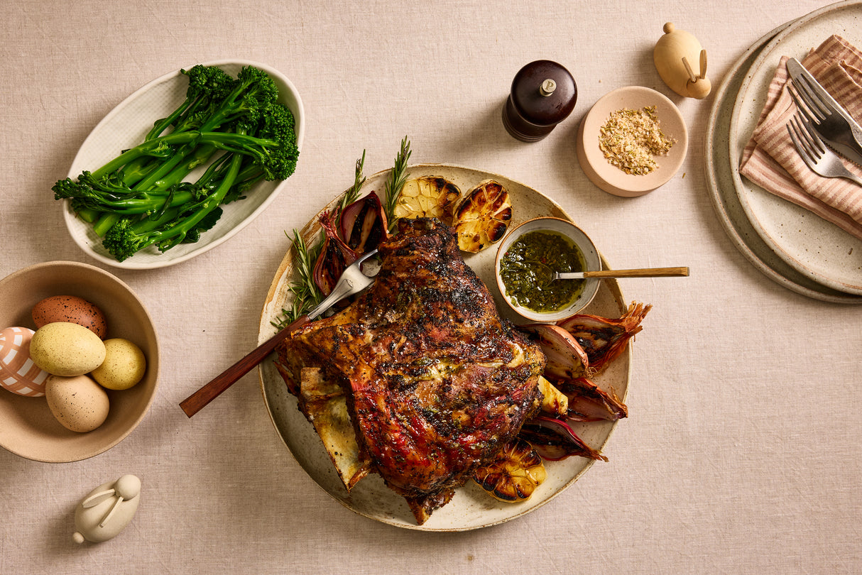 Grass Fed Lamb Shoulder Bone In $17.99/KG