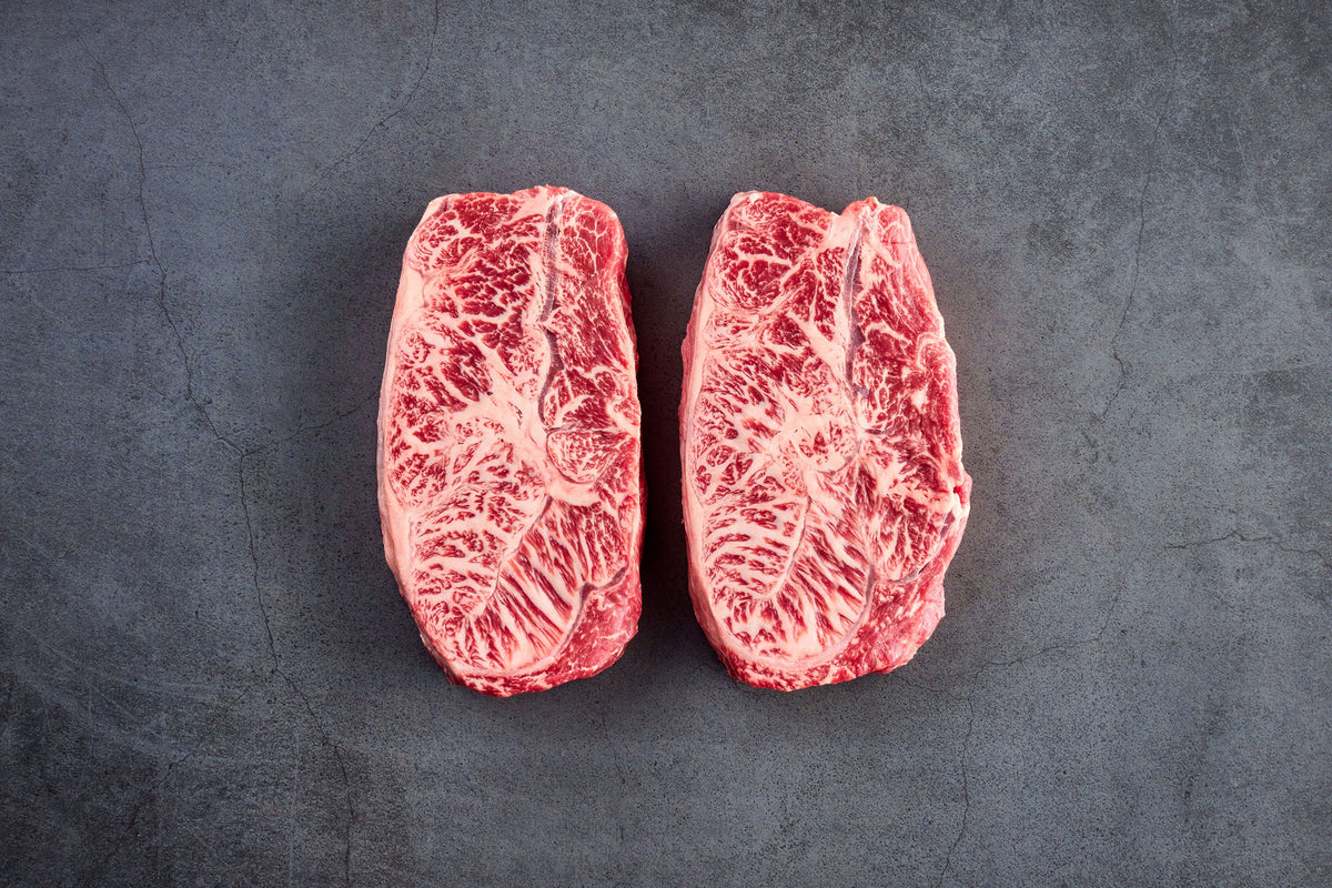 MB9+ Wagyu Oyster Blade Steak 96.99/KG Australian Meat Emporium