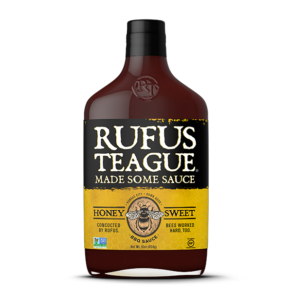 Rufus Teague Honey Sweet BBQ Sauce 454G
