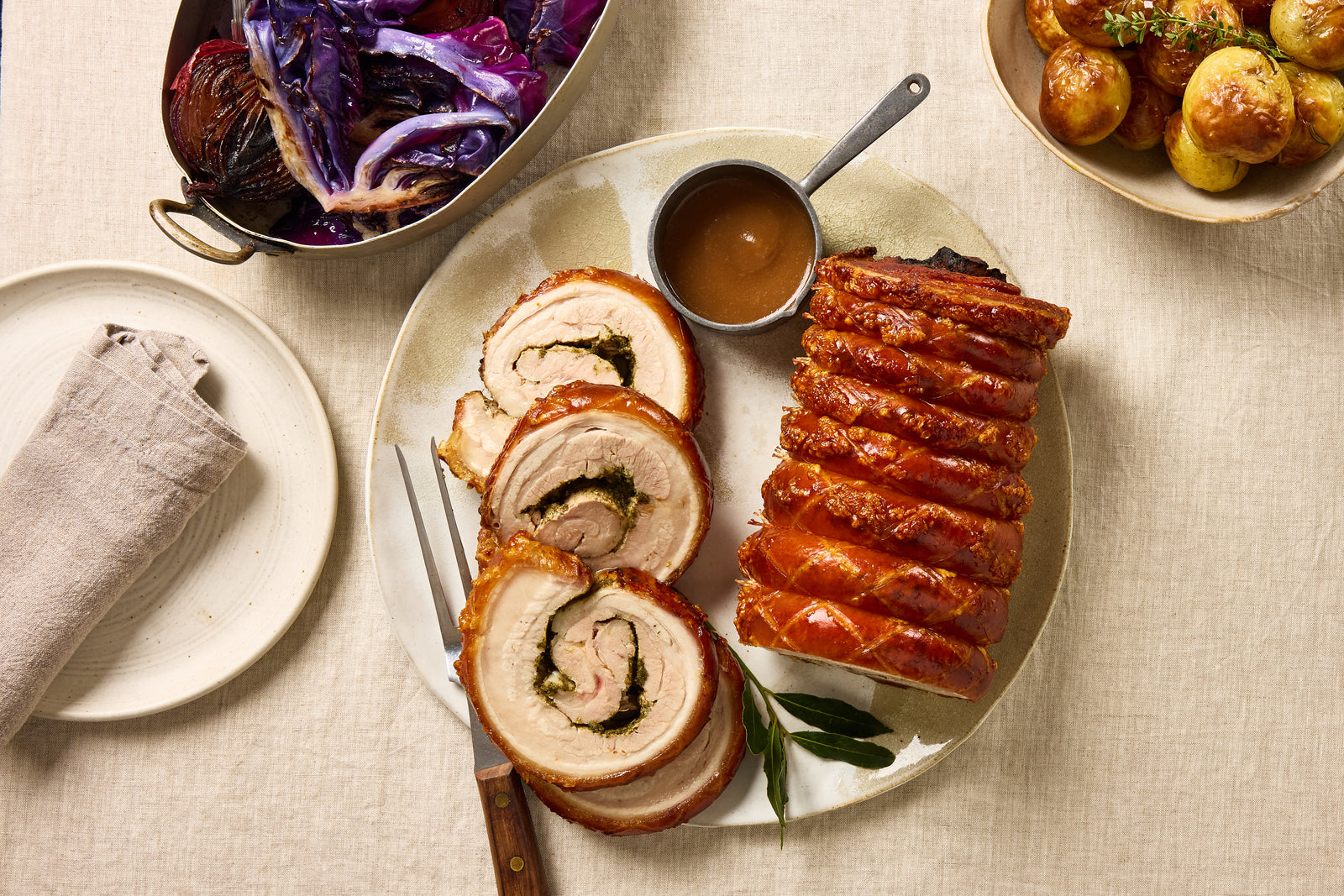 How to cook a whole porchetta