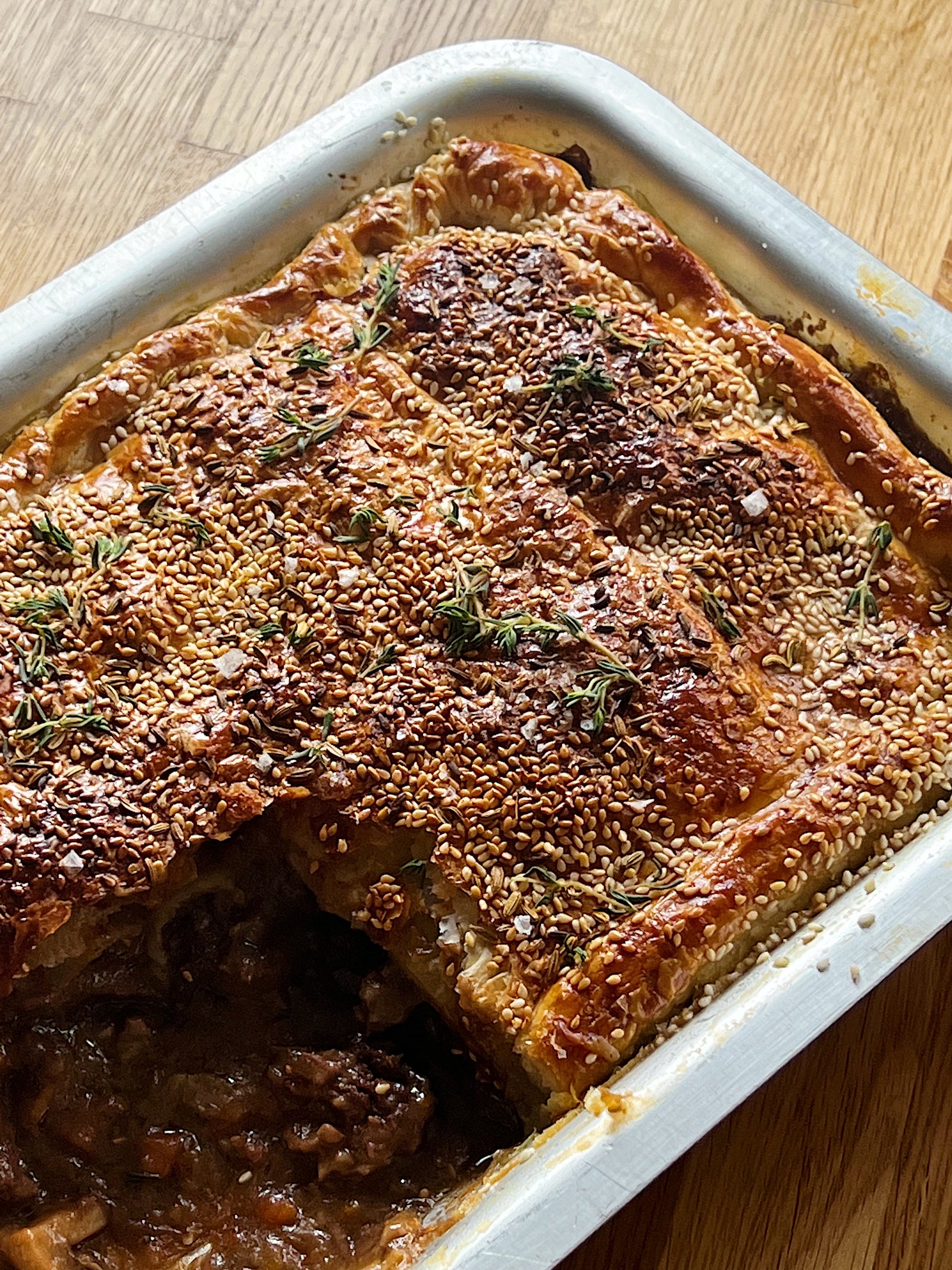 Beef and Mushroom Pie