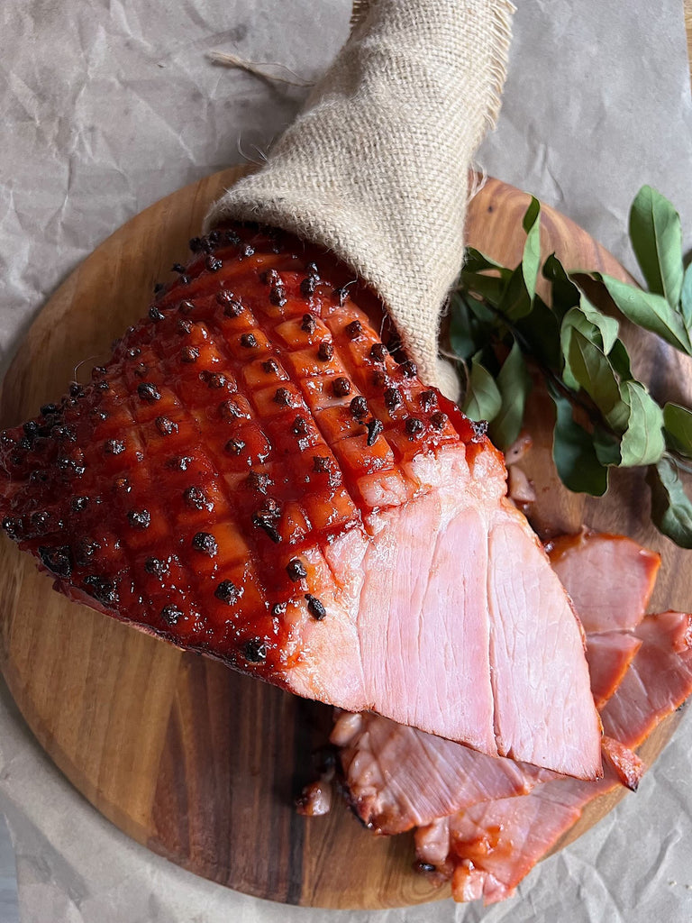 BBQ + Maple Glazed Ham