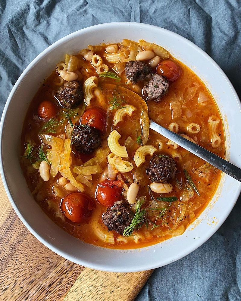 Meatball Minestrone