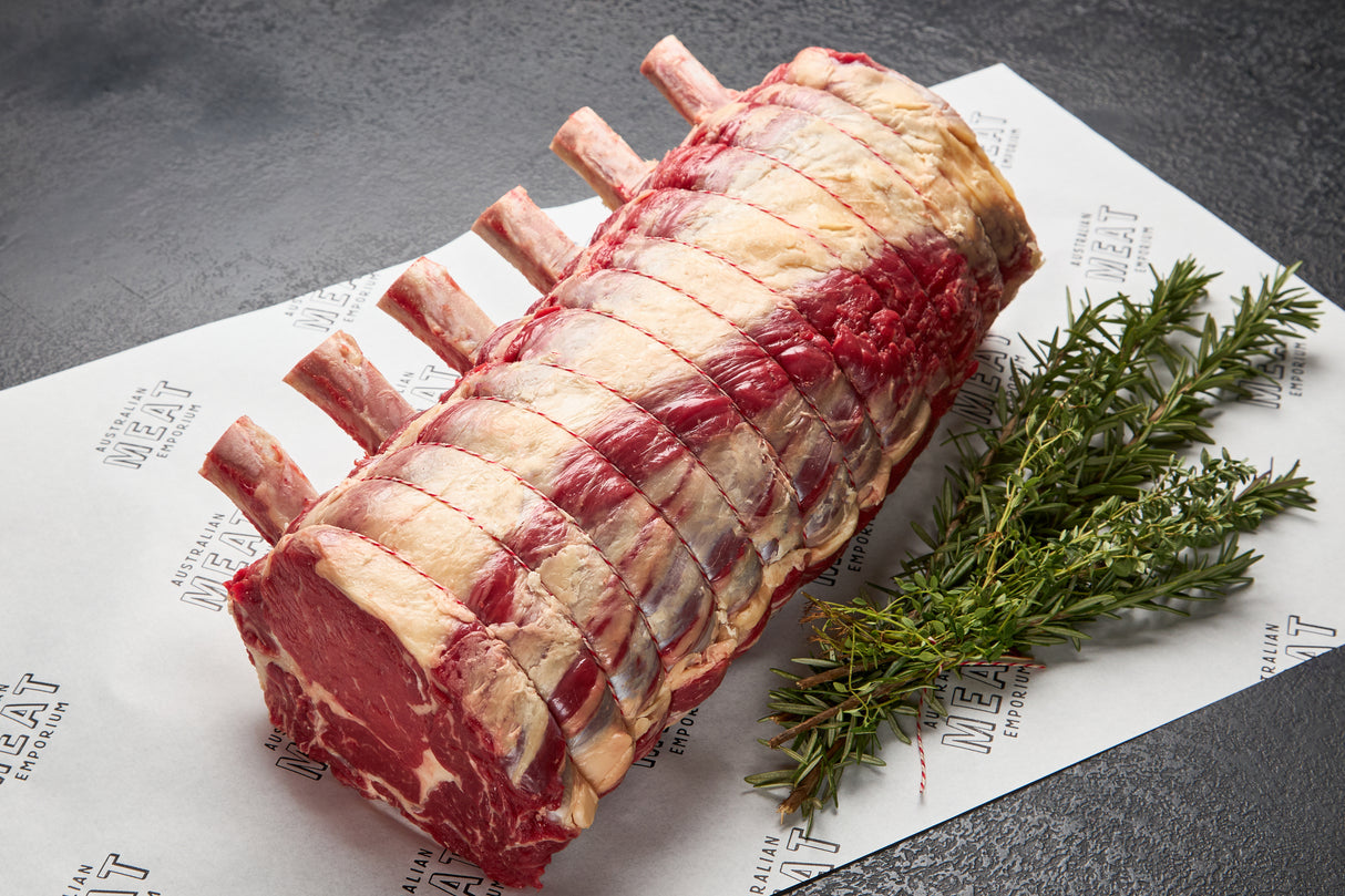Jack’s Creek Black Angus Standing Rib Roast MB3-4+ $65.99/KG