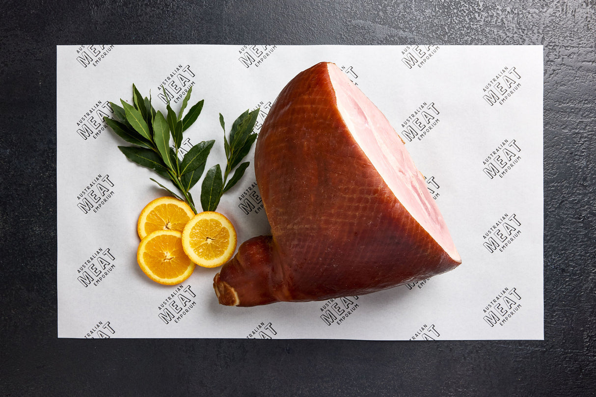 PRE ORDER Sweet Bangalow X AME Half Leg Of Ham $15.99/Kg