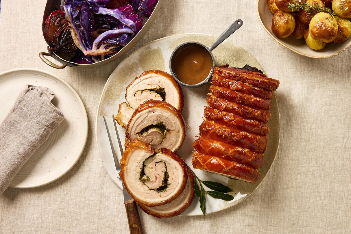 Ready to Roast Porchetta $32.99/KG