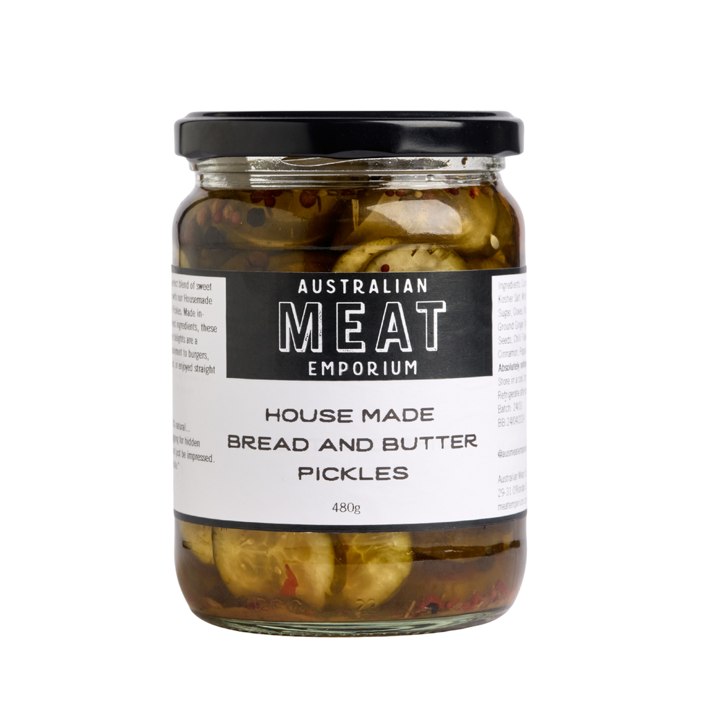 bread and butter pickles