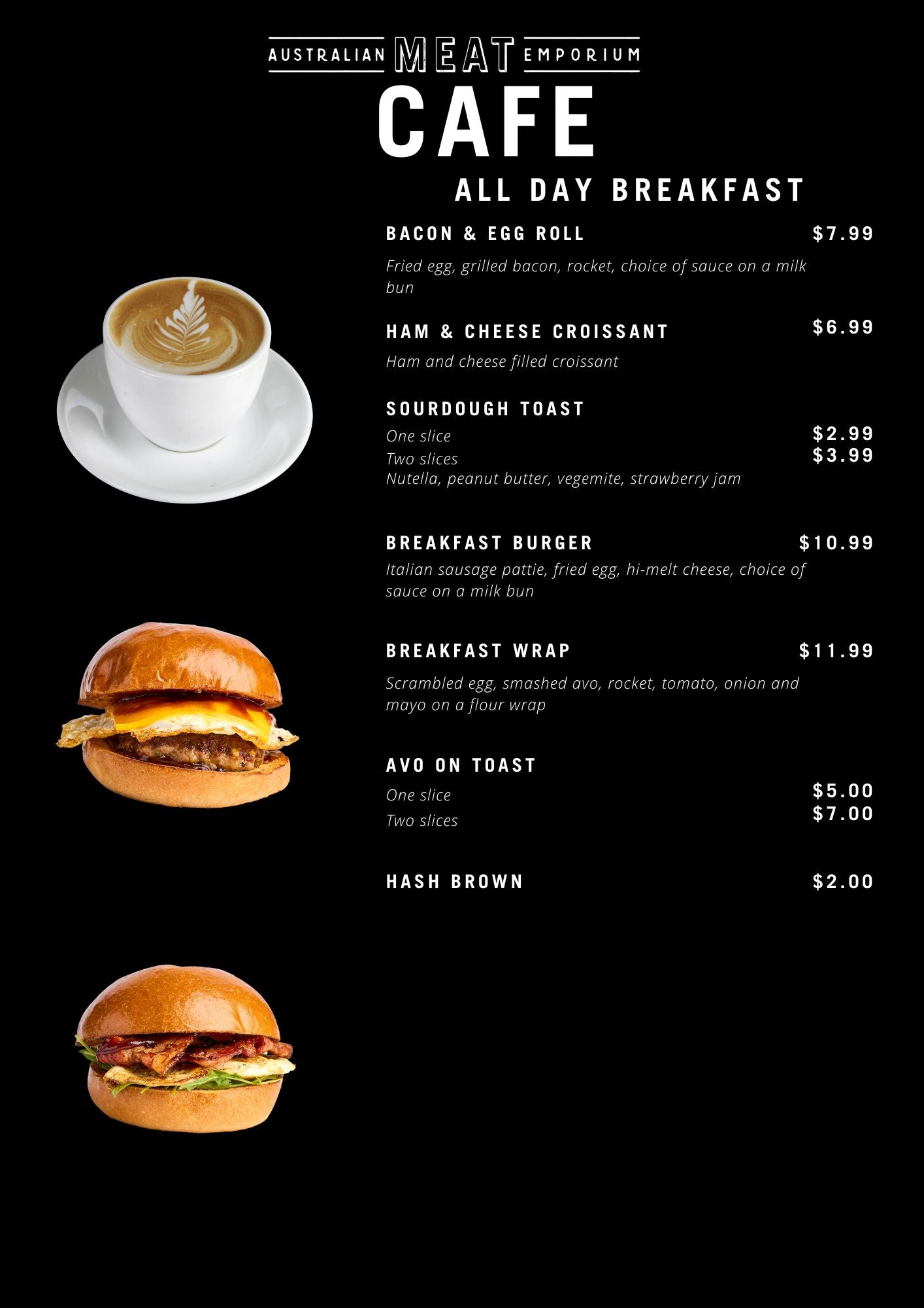 Cafe Australian Meat Emporium