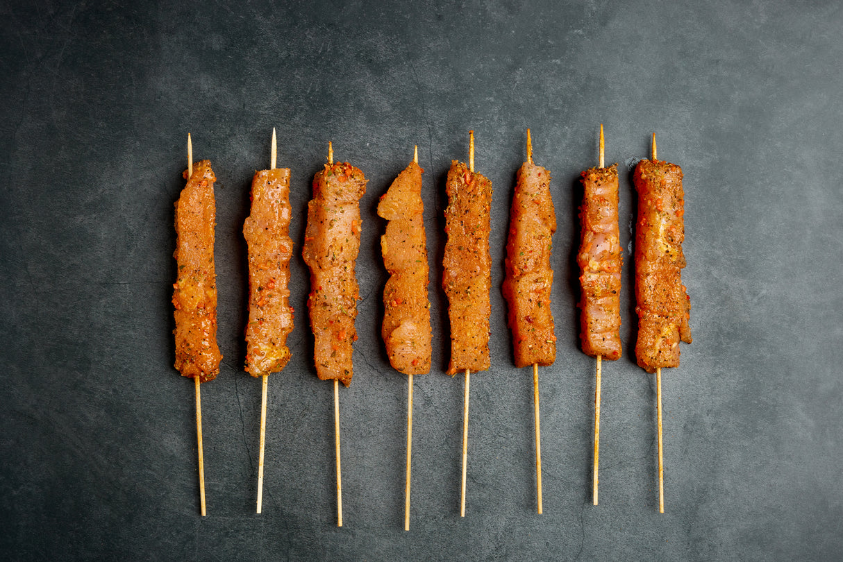 Free Range Chicken Cocktail Kebabs $22.99/KG