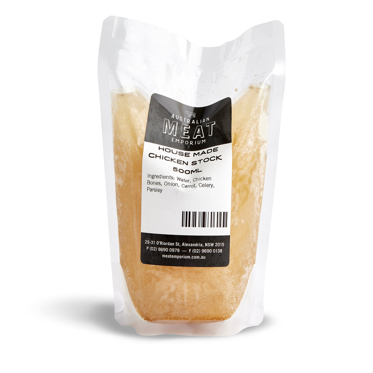 House Made Chicken Stock 500ml (Frozen Product)