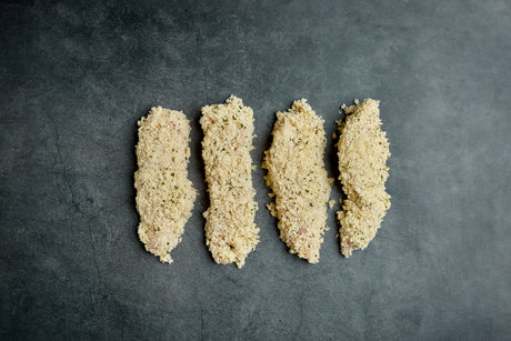 crumbed chicken tenderloins
