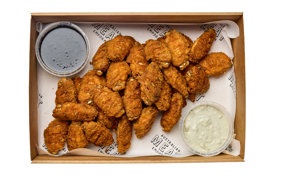 Fried Chicken Wings & Drumettes Box Australian Meat Emporium
