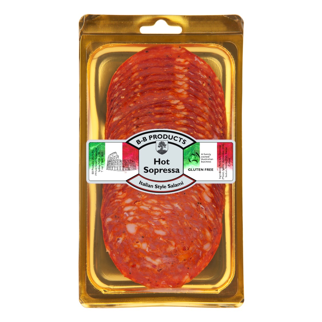 Hot Sopressa Salami