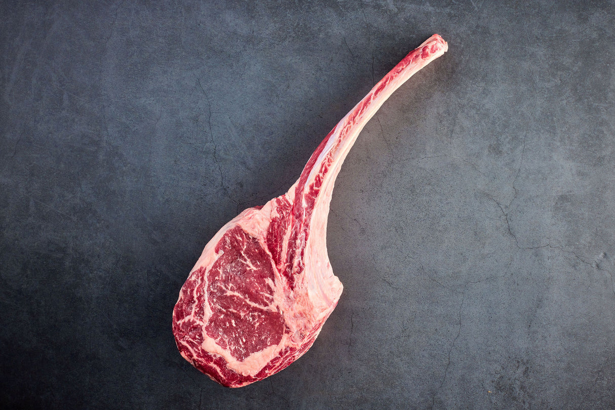 OUR FARM Grass Fed Tomahawk $54.99/KG