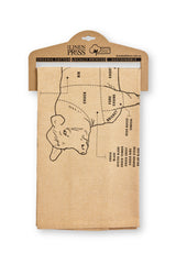 AME Cuts Of A Cow Tea Towel