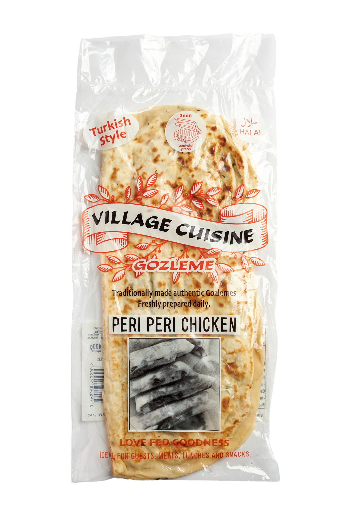 Peri Peri Chicken Gozleme