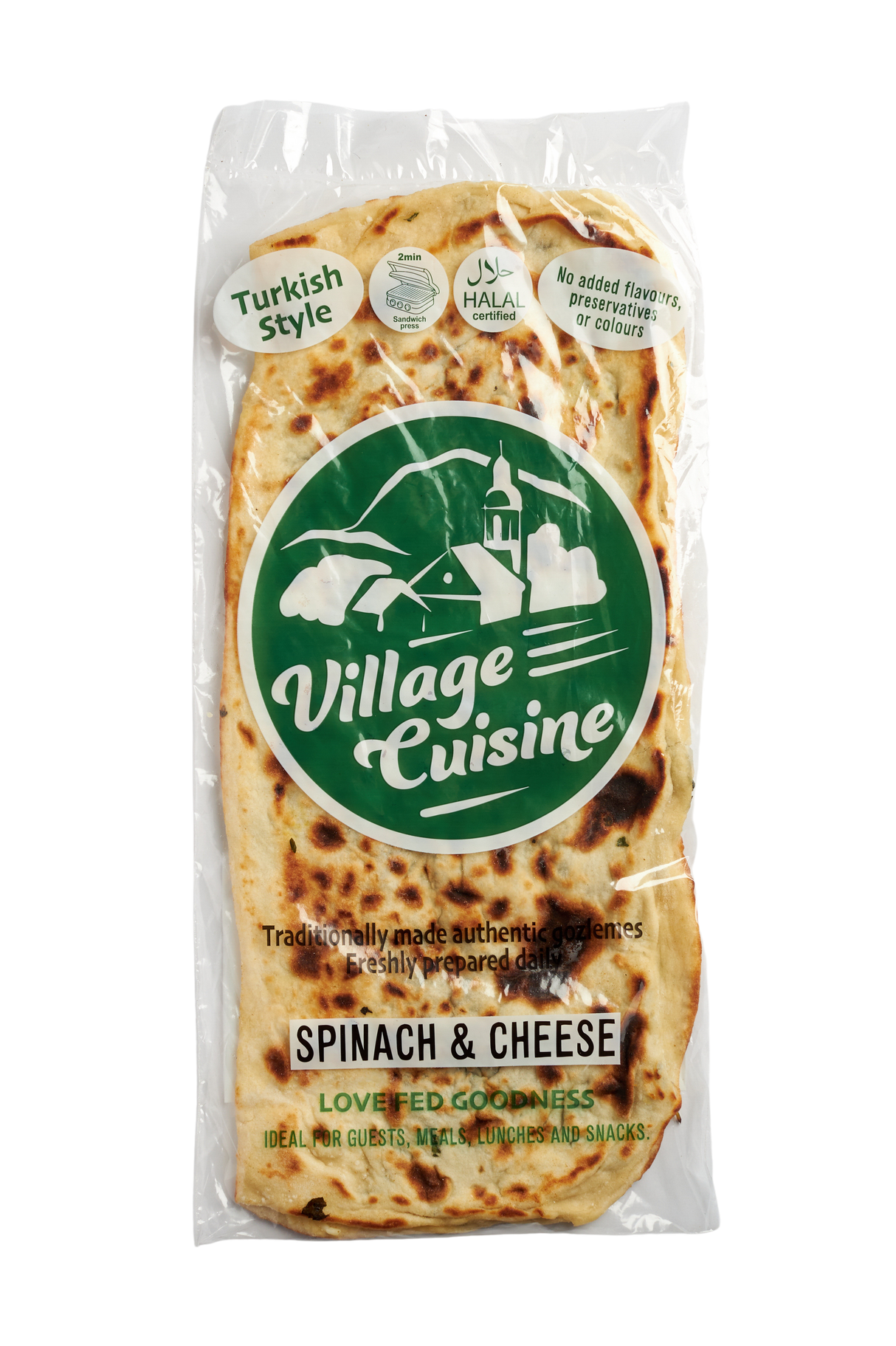 Spinach & Cheese Gozleme