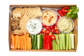 veggie and dip platter