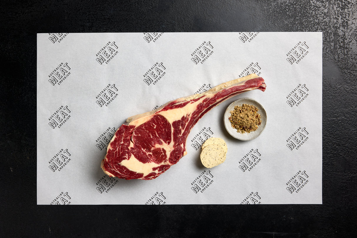 OUR FARM Grass Fed Tomahawk $54.99/KG