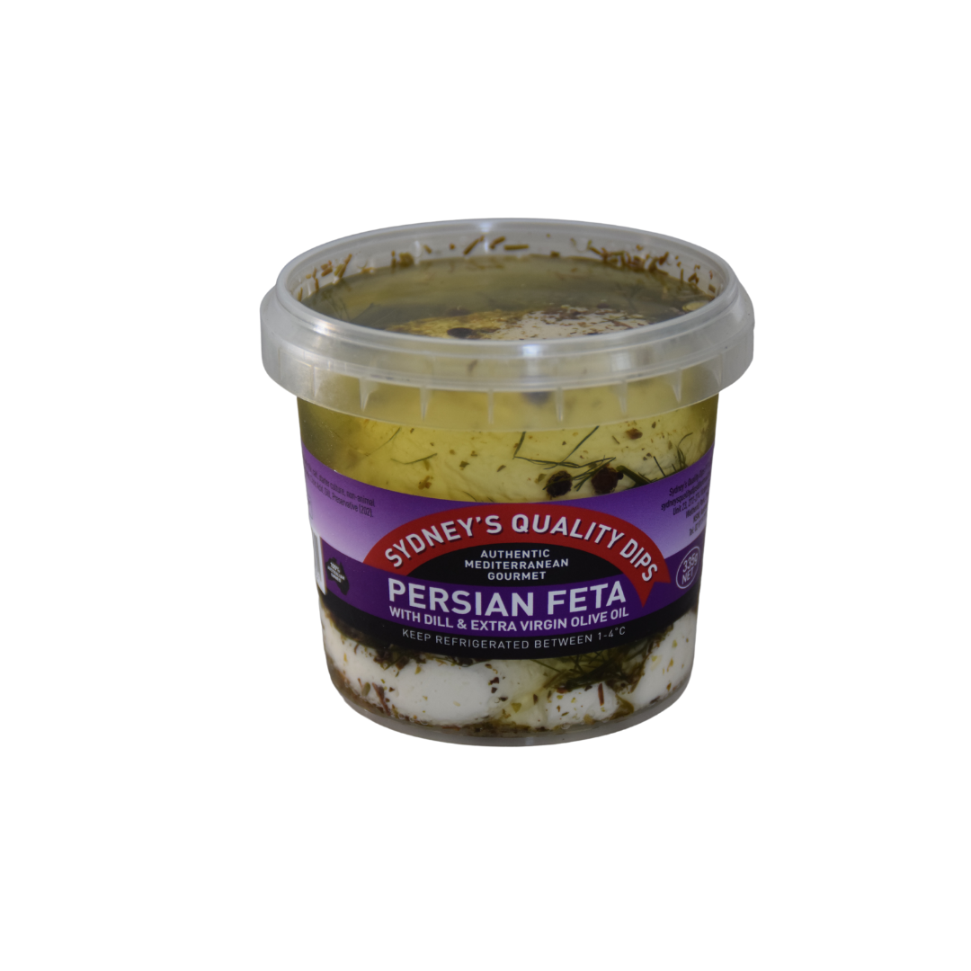 Sydney'S Quality Dips Persian Feta With Dill And Extra Virgin Olive Oil