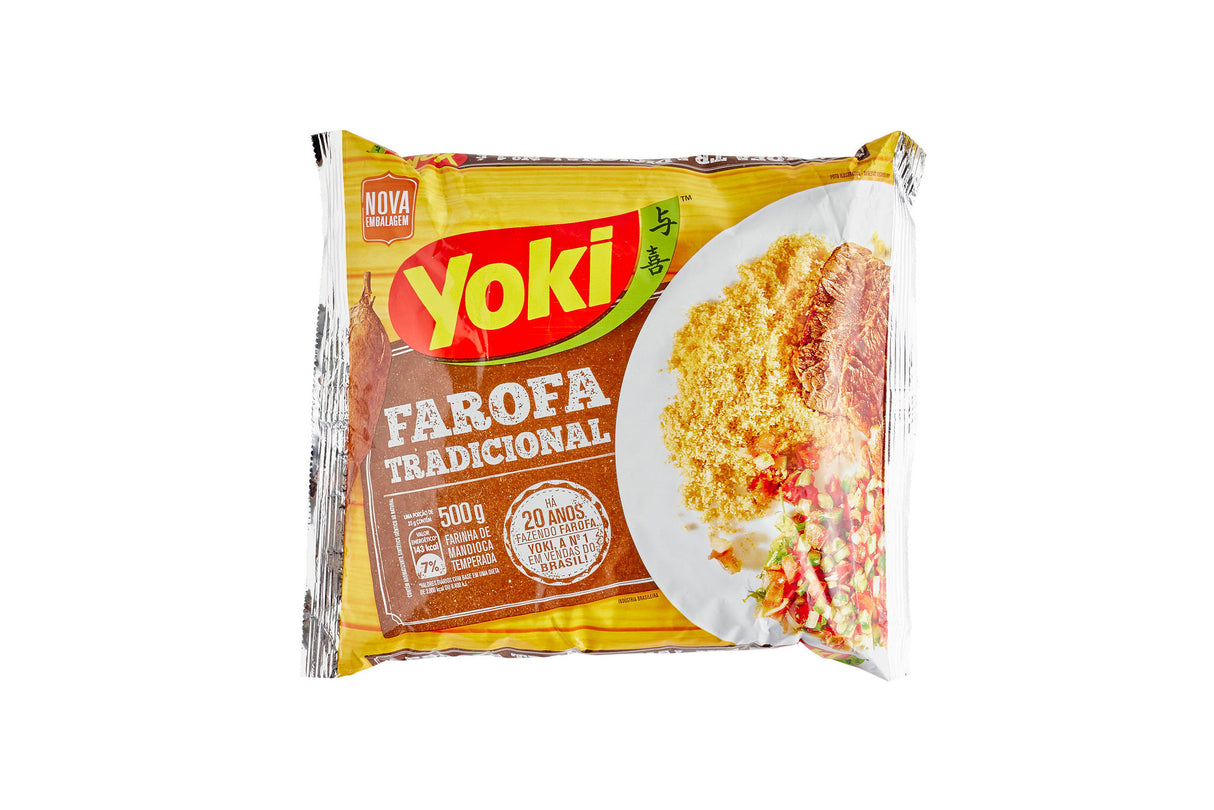Yoki Seasoned Cassava Flour (Farofa Pronta) 500g