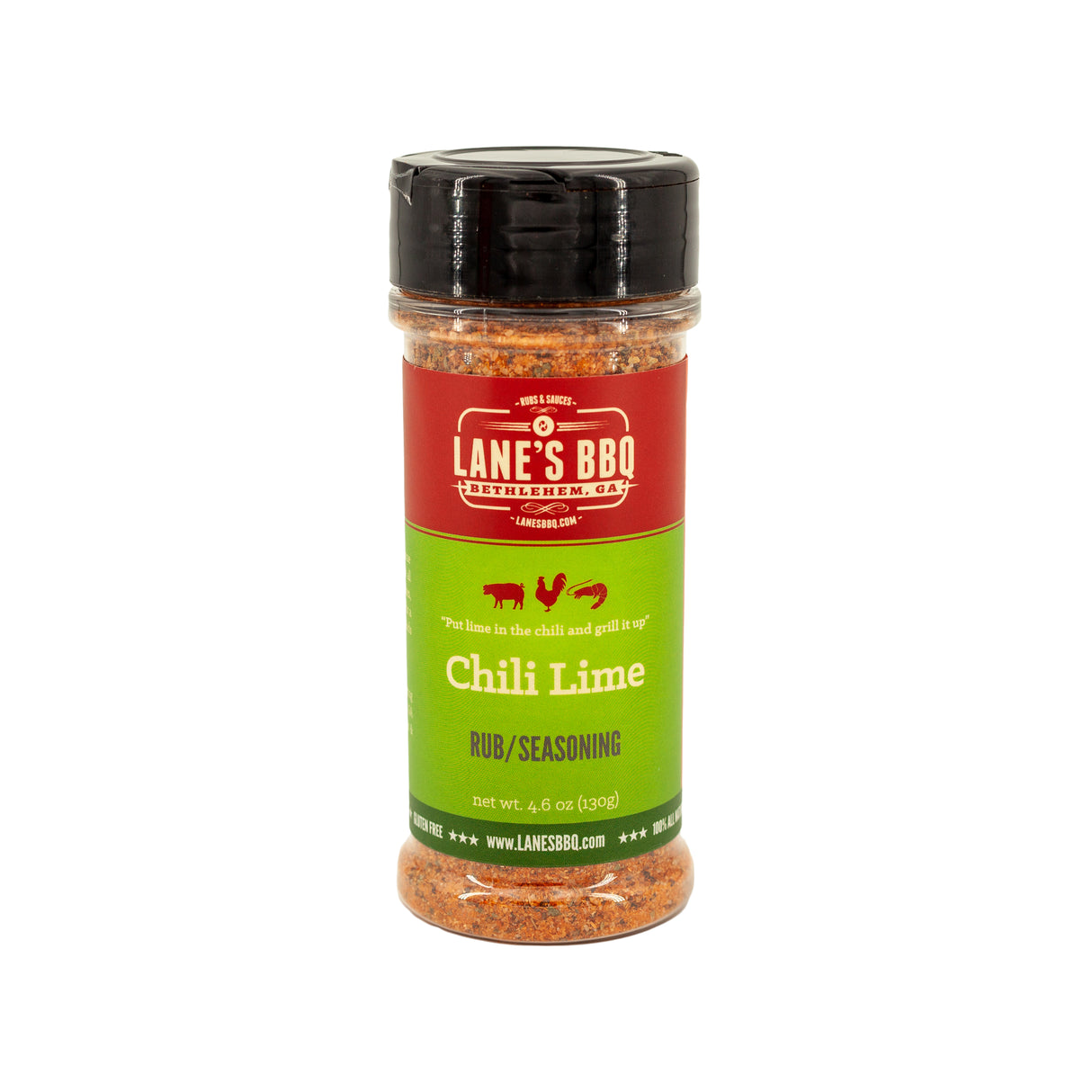 Lane's BBQ Chili Lime Rub/Seasoning 130G
