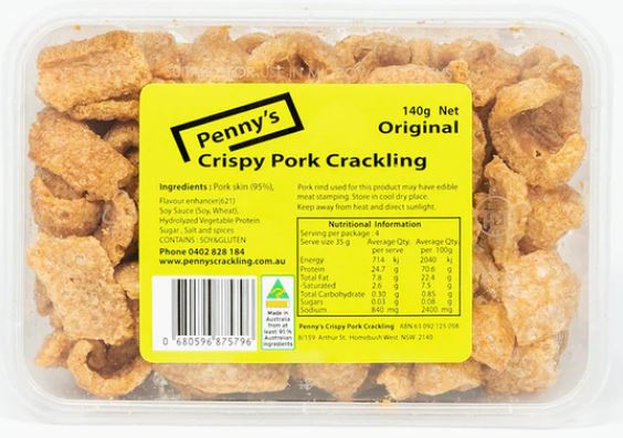 Penny's Pork Crackling Original Flavour