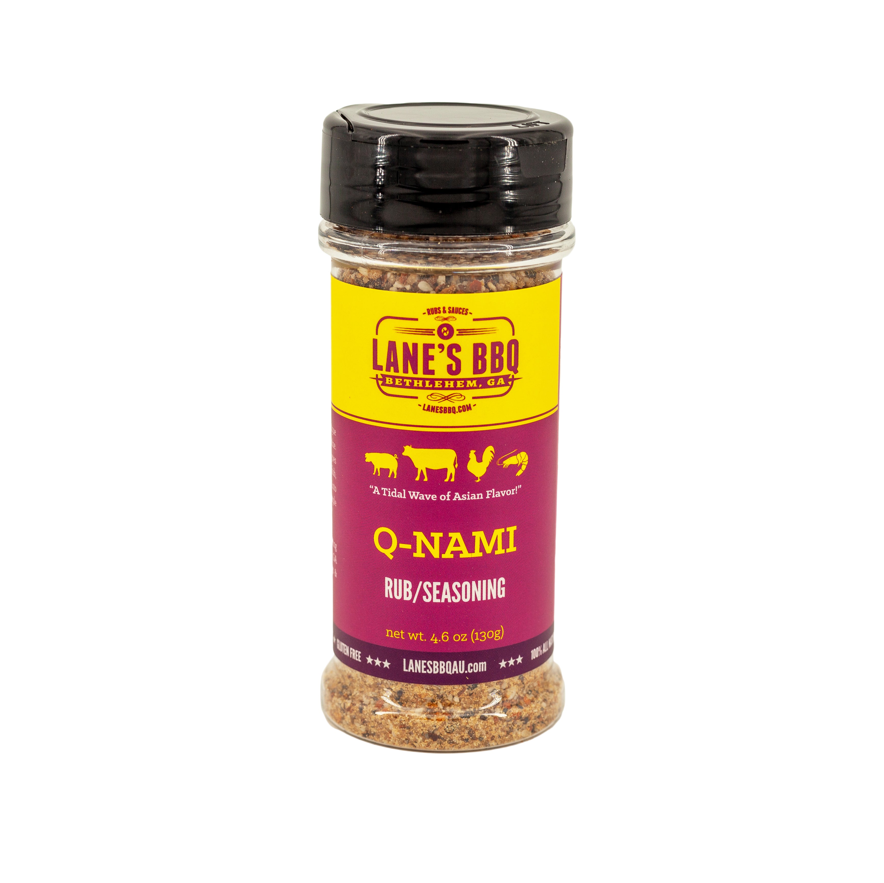 Lane s BBQ Q Nami Rub Seasoning 130G Australian Meat Emporium